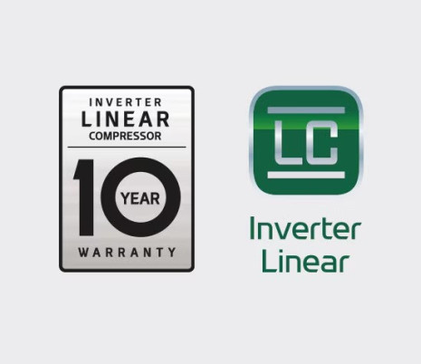 10-ročná záruka na lineárny kompresor