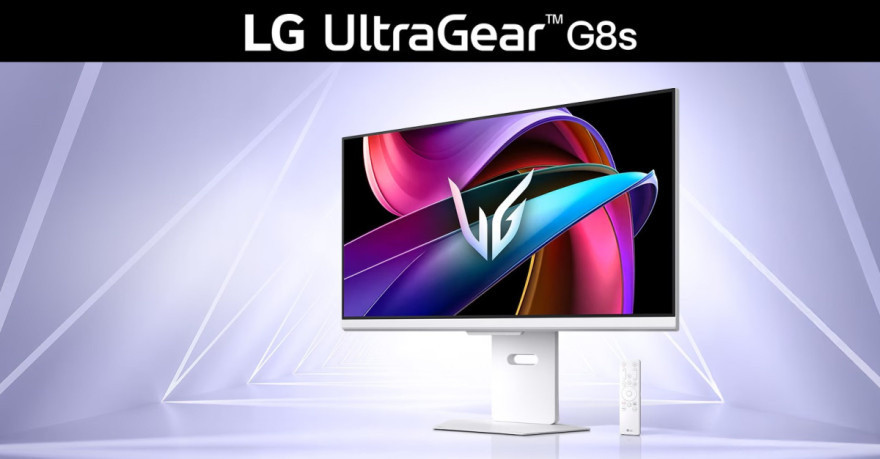 32-palcový herný monitor s rozlíšením 4K, obnovovacou frekvenciou 144 Hz, odozvou 1 ms a systémom WebOS