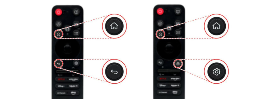 Ako zrušiť spárovanie s AI Magic Remote?