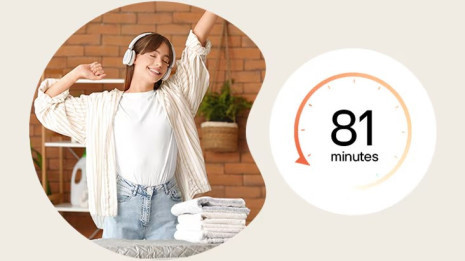 Skráťte sušenie na 81 minút