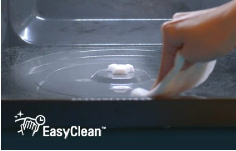 EasyClean™ odstraňuje Až 99,99% baktérií