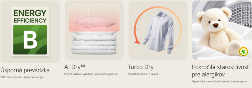 Inteligentné sušenie pre ľahší život