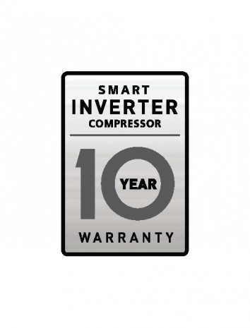 Desaťročná záruka na LG smart invertorový kompresor