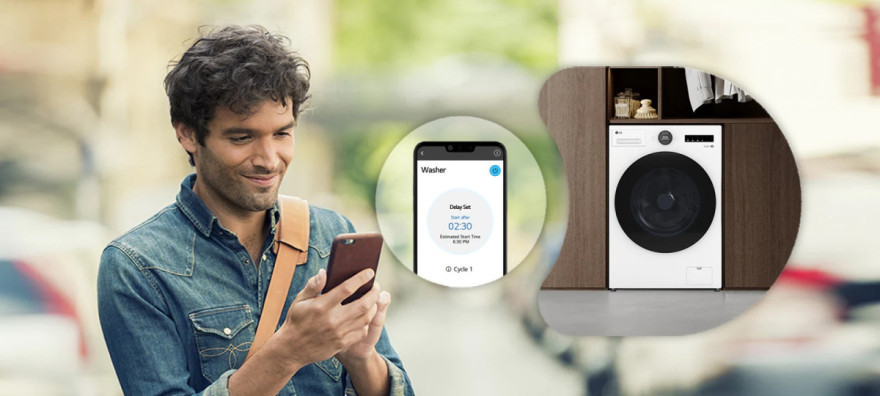 Ovládajte svoje pranie kedykoľvek a kdekoľvek