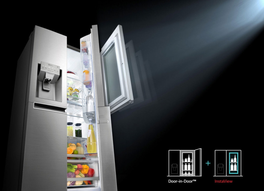 Najnovšia generácia chladničiek Door-in-Door™