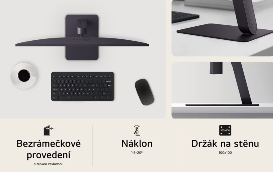 Ultra tenký design. Takmer sa vznáša