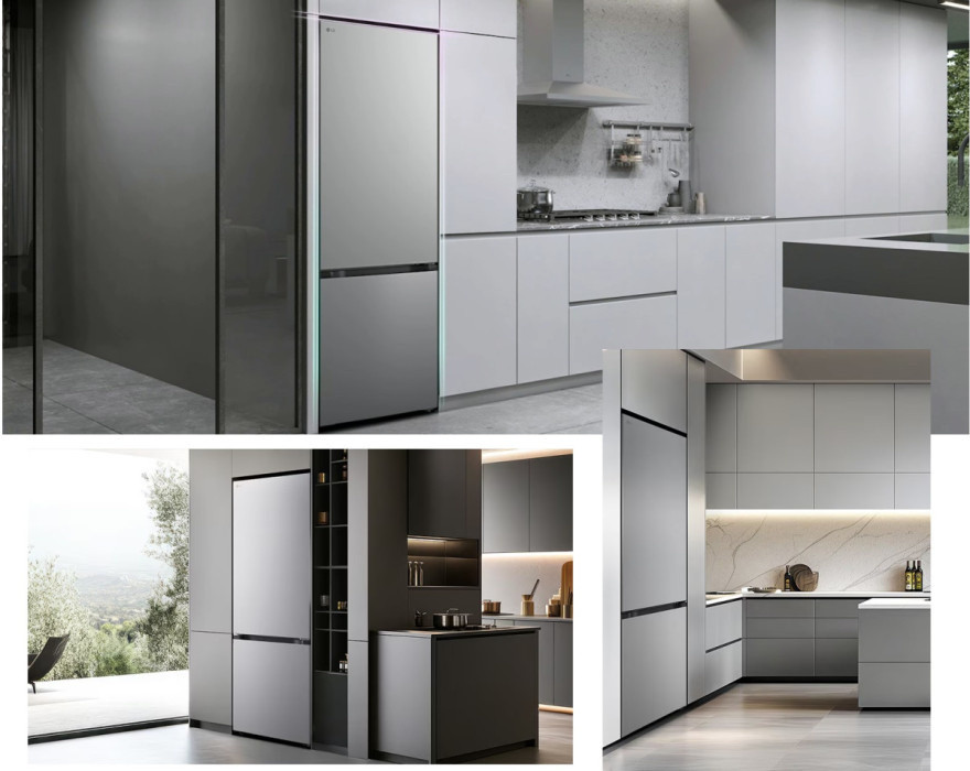 Moderný minimalistický dizajn ľahko zapadne do vašej kuchyne.