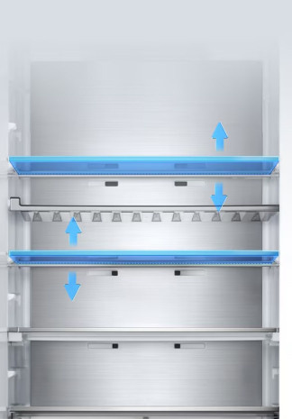 Výškovo nastaviteľné police