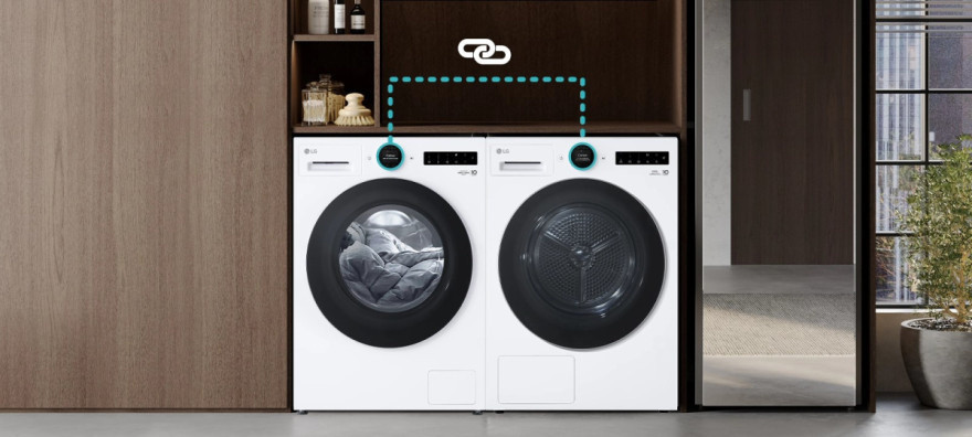 Inteligentné prepojenie pre jednoduchšiu starostlivosť o bielizeň