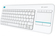 Logitech K400 Plus - biela