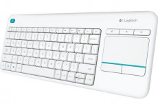 Logitech K400 Plus - bílá