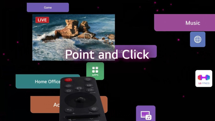 Ovládač AI Magic Remote dopĺňa AI skúsenosť