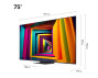 75" LG 75UT9100