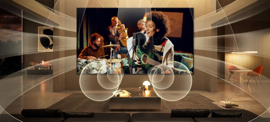 Pohlcujúci zvuk naplňujúci celú miestnosť vďaka technológii Virtual 11.1.2 ch