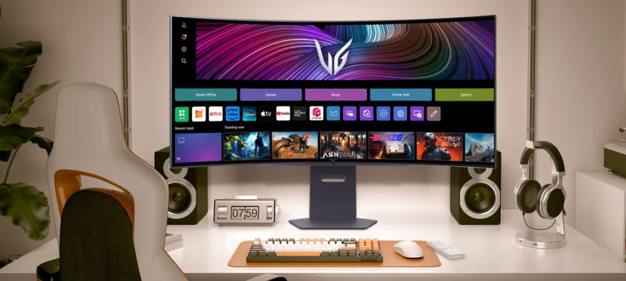 Inteligentný herný monitor s webOS