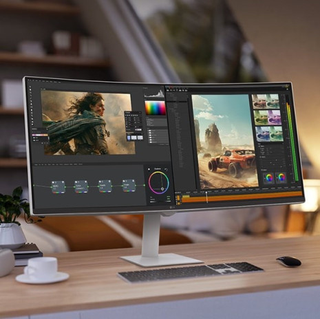 Zakrivený displej 34” 21:9 WQHD