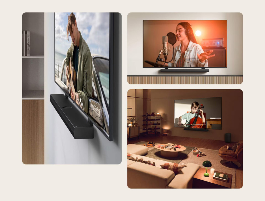 Soundbary LG dotvárajú zážitok z televízie LG