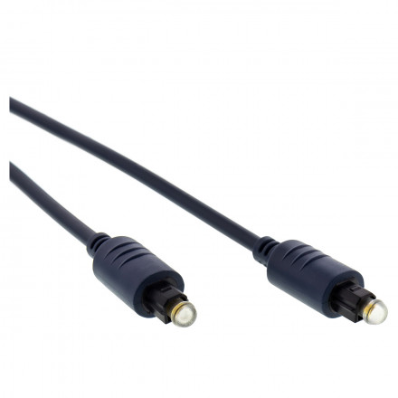 Digitálny optický kábel SAV 115-015 Toslink M-M Sencor Premium Gold 1,5 m