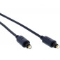 Digitálny optický kábel SAV 115-008 Toslink M-M Sencor Premium Gold 0,8 m