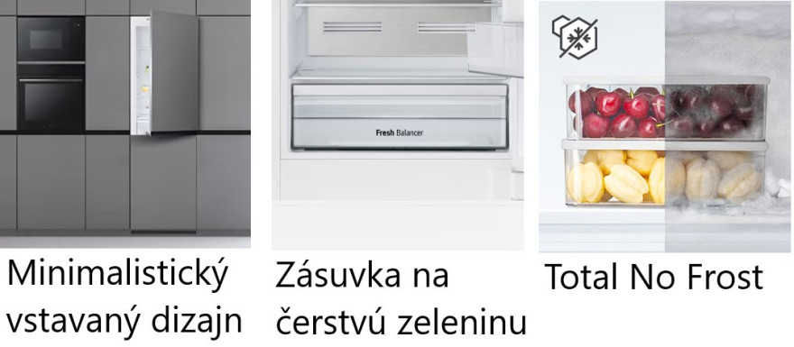 V čom sú vstavané chladničky LG výnimočné?