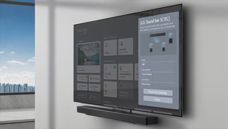 Jednoduché a praktické rozhranie s televízorom LG