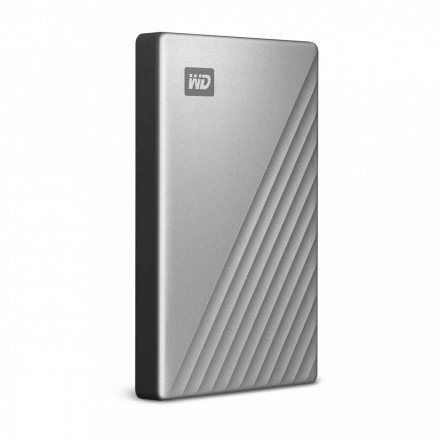 Externý Harddisk Western Digital My Passport Ultra 2TB strieborný