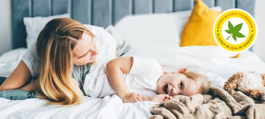 Parná starostlivosť pre zníženie alergénov