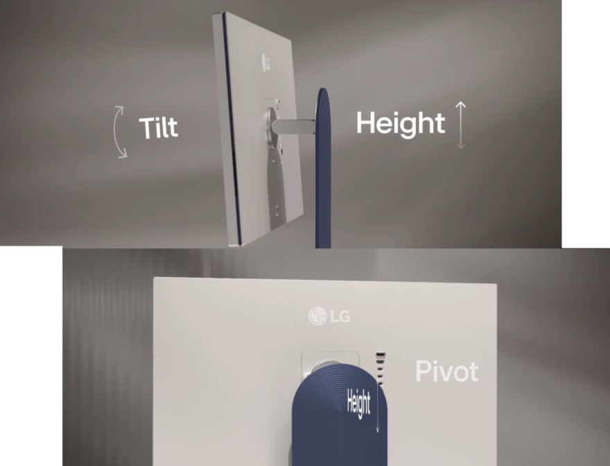 Štíhly stojan, maximálna nastaviteľnosť
