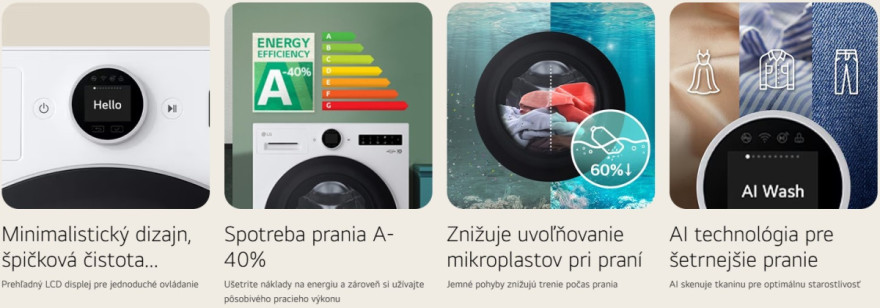 Múdra práčka, ktorá sa prispôsobí vášmu životu