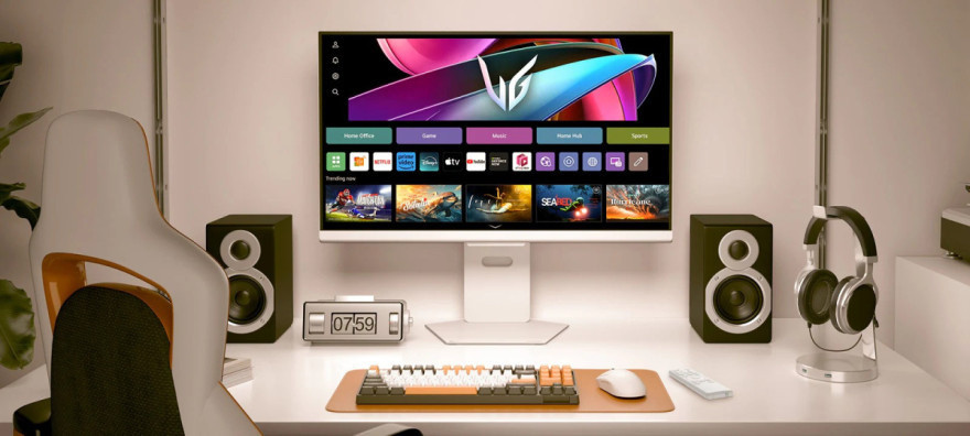 Prvý šikovný herný monitor s webOS