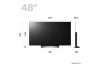 48" LG OLED48C31